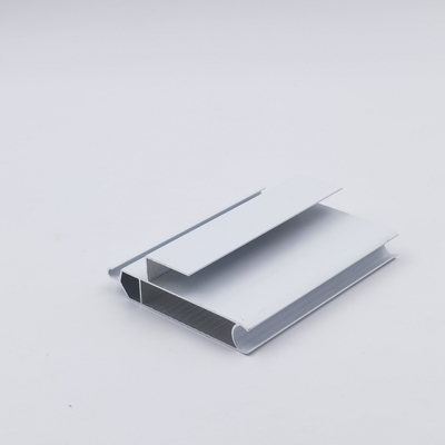 Kabine için Güç Kaplı Beyaz Alüminyum Panjur Profilleri 0.4mm Kalınlık