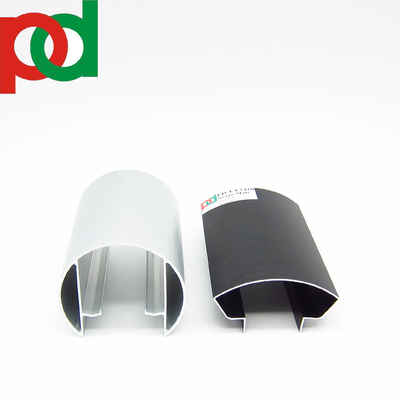 Ahşap Taneler Rengi Alüminyum U Kanalı Pergola Balkon Çit Tüpleri Güney Amerika'ya İhraç Edildi