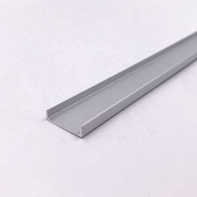 18mm U Şekli Alüminyum Trim Profilleri Dekoratif Kenar Karosu