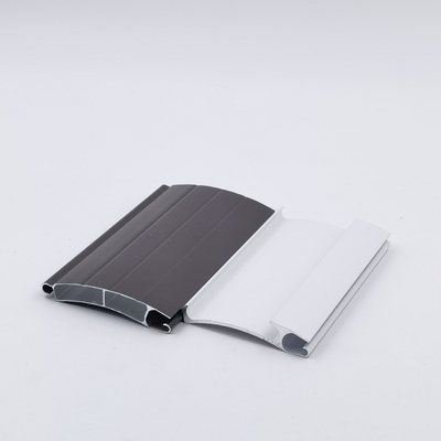 Kabine için Güç Kaplı Beyaz Alüminyum Panjur Profilleri 0.4mm Kalınlık