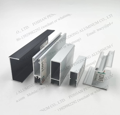 0.15mm Eloksallı Alüminyum Kapı Profilleri 6063 Serisi T5 Temper