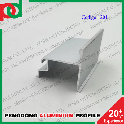 0.15mm Eloksallı Alüminyum Kapı Profilleri 6063 Serisi T5 Temper