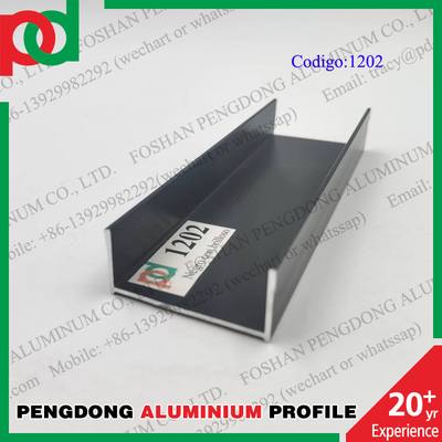 0.15mm Eloksallı Alüminyum Kapı Profilleri 6063 Serisi T5 Temper