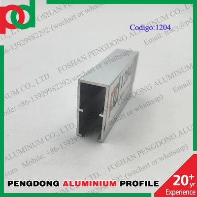 0.15mm Eloksallı Alüminyum Kapı Profilleri 6063 Serisi T5 Temper