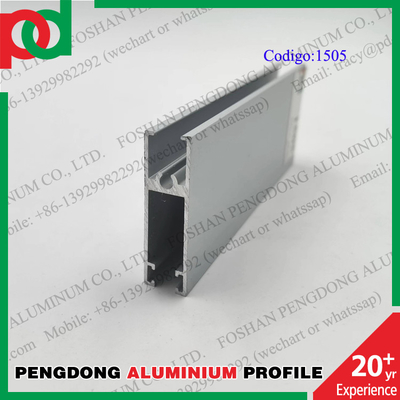 0.15mm Eloksallı Alüminyum Kapı Profilleri 6063 Serisi T5 Temper