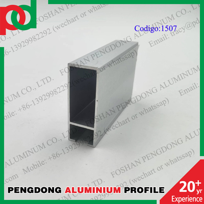0.15mm Eloksallı Alüminyum Kapı Profilleri 6063 Serisi T5 Temper
