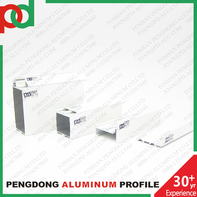 Siyah Anodized Profiller Pencereler ve Kapılar için Alüminyum Seri 35
