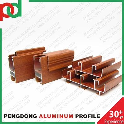Siyah Anodized Profiller Pencereler ve Kapılar için Alüminyum Seri 35