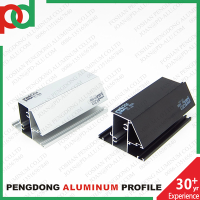 Pencere ve Kapılar İçin Toz Boyalı Alüminyum Profiller Seri 42 Foshan'da Peru, Bolivya, Şili'ye Üretildi 6000 Serisi Kalite