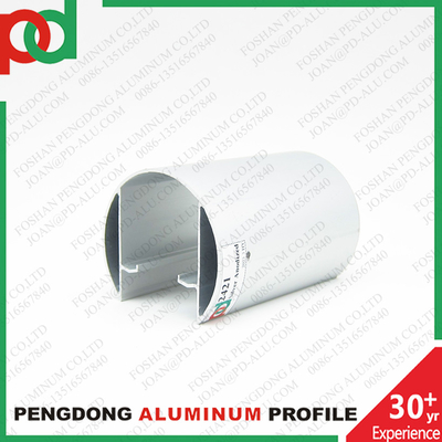 6M Uzunluk Plata Mate Siyah Ahşap Renk Alüminyum Handrail Profilleri Bronz Anodizasyonla Ve Farklı Boyutlarla