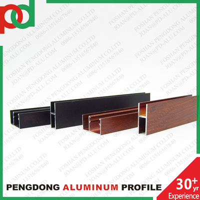 Ahşap Taneler Rengi Alüminyum U Kanalı Pergola Balkon Çit Tüpleri Güney Amerika'ya İhraç Edildi