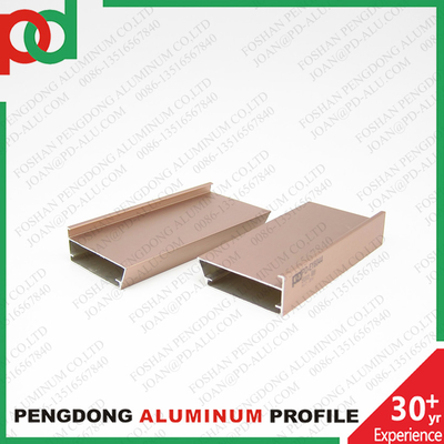 Alüminyum Profiller Mutfak Dolabı Cam Panjur Kapı Çerçevesi İçin Çekme Kolları Alaşımdır