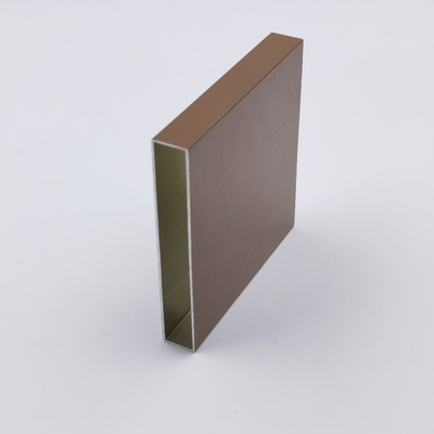 0.5mm Kalınlık T5 Alüminyum Mutfak Profilleri Toz Boyalı