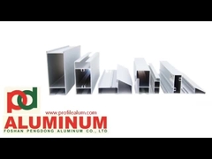 Eloksallı 6063 T5 Alüminyum Pencere Profilleri