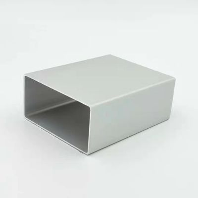 İyi fiyat 0.9mm Alu Ekstrüzyon Profili 40X80 Tüp Gümüş Mat Eloksallı Alüminyum Profil çevrimiçi
